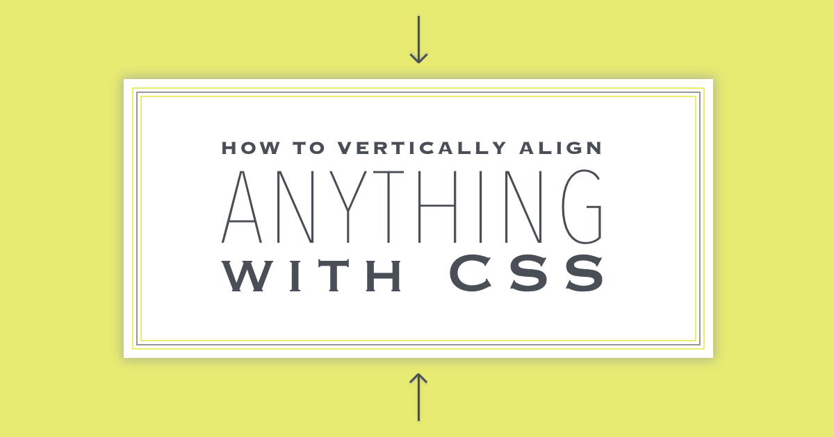Vertical align